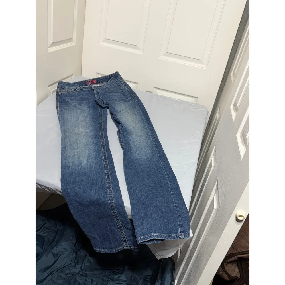 Cinch Ada Womens Bootcut Jeans Medium Wash Stretch Denim MJ80252 27/3XL 27x36